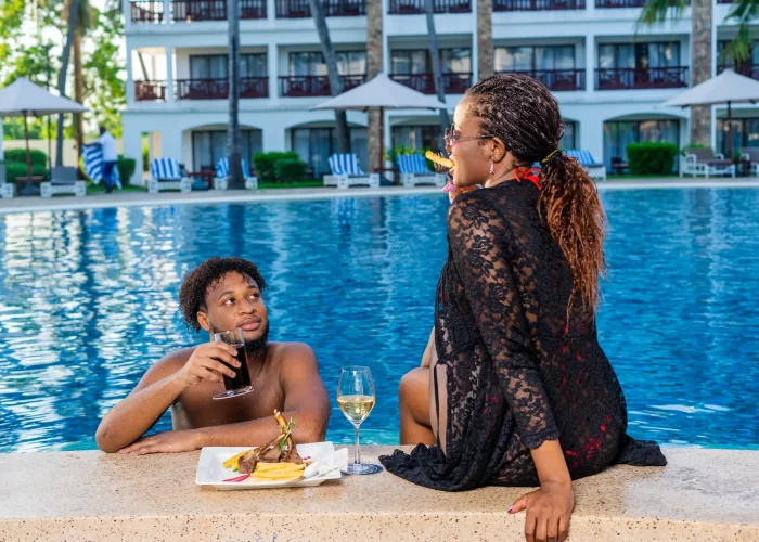 Lifestyle in Mombasa, Swimming pool at PrideInn Paradise